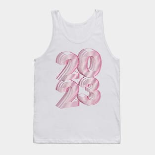 2023 Cherry Red Tank Top